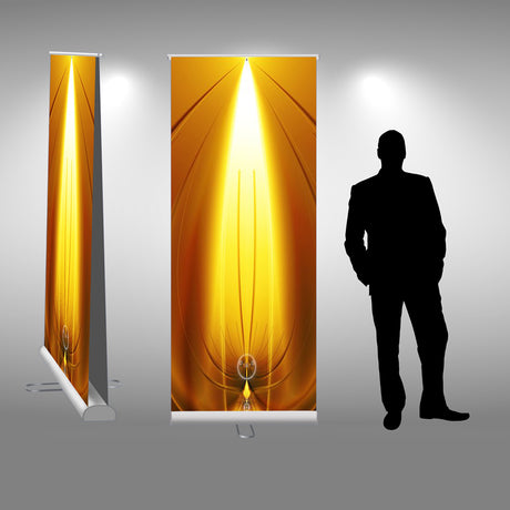Double-Sided Retractable Banner Stand - Do Tradeshow - Custom Trade Show Displays and Booths in Minnesota